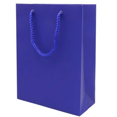 Пакет из бумаги Arrogant, синий фото