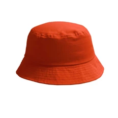 Панама хлопковая Brim 250, оранжевая фото