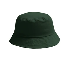 Панама хлопковая Brim, темно-зеленая фото