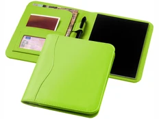 Папка для документов с блокнотом Ebony А5, салатовая фото