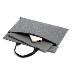 Папка для документов из фетра Sona, серая фото