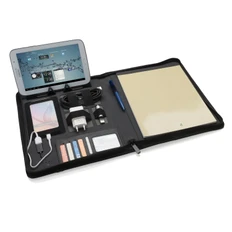 Папка для документов с зарядным устройством Tech фото