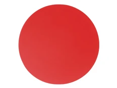 Патч «Круг», soft-touch, красный фото