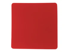 Патч «Квадрат», soft-touch, красный фото