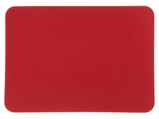 Патч «Прямоугольный», soft-touch, красный фото