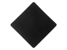 Патч «Ромб», нубук, черный фото