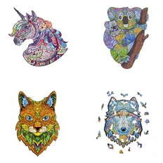 Пазл деревянный Premium Prezent, S, на заказ фото