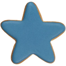 Печенье «Звезда», синее фото
