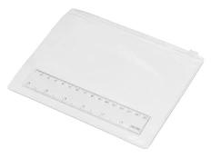 Набор канцелярский: пенал, линейка фото