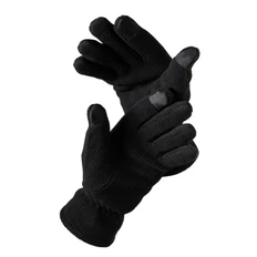 Перчатки флисовые сенсорные Trail, черные фото