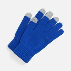 Перчатки сенсорные Molti Spotti Senso, синие фото
