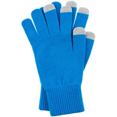Перчатки сенсорные Molti Urban Flow, ярко-голубые фото