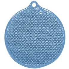 Пешеходный светоотражатель Круг, синий фото