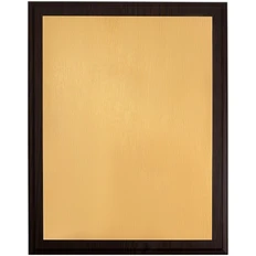 Плакетка Plaque XL, золотая / черная фото