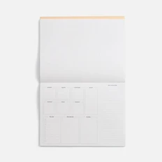 Планер настольный Septima, бежевый фото