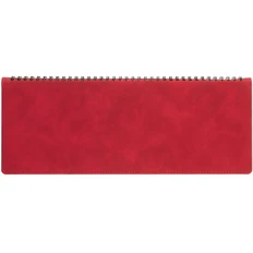 Планинг недатированный в линейку Urban, красный фото