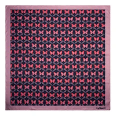 Платок Pontia, розовый / синий фото