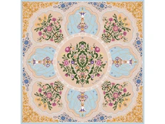 Платок «Сады Востока», разноцветный фото