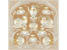 Платок «Сысертский фарфор», разноцветный фото