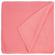 Плед акриловый Teplo Serenita, розовый фото