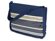 Плед для пикника Junket в сумке, синий фото