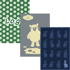 Плед Effect Stereo, M, полушерсть, на заказ фото