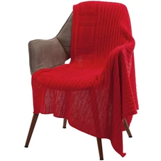 Плед фактурный вязаный на заказ фото