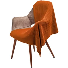 Плед Field, оранжевый фото