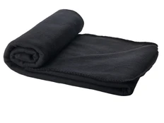 Плед флисовый Huggy в чехле, антрацит фото