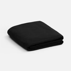 Плед флисовый Warm&Peace, черный фото