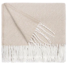 Плед «Капри», бежевый фото