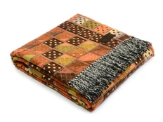 Плед Marzotto Illinois Ctn 7040, оранжевый фото