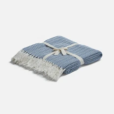 Плед Molti Landour, синий фото