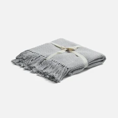 Плед Molti Saltoro, светло-серый фото