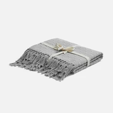 Плед Molti Shimla, серый фото