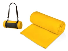 Плед «Нежность» с ремешком на плечо, желтый фото