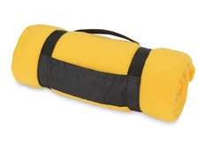 Плед Нежность, желтый фото