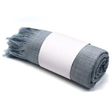 Плед полушерстяной Comfort, светло-серый фото