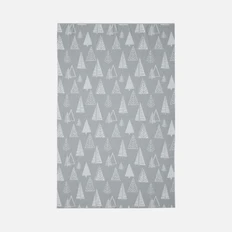 Плед полушерстяной Teplo Elki, серый фото