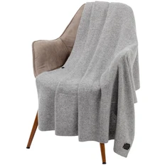 Плед Rene Royal Jotta, серый фото