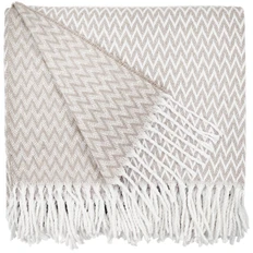 Плед Sagunt, бежевый фото