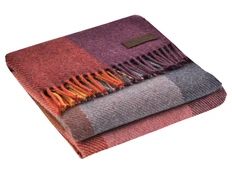 Плед шерстяной Marzotto Arequipa, фиолетовый фото