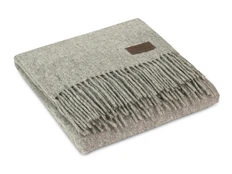 Плед шерстяной Valerie Concept Andes 6000, серый фото