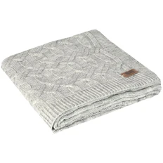 Плед шерстяной VLR Concept Vermont, серый фото