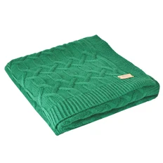 Плед шерстяной VLR Concept Vermont, зеленый фото