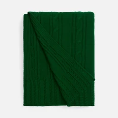 Плед Teplo Remitti, зеленый фото