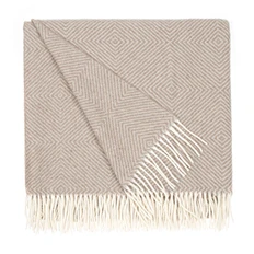 Плед «Тренто», бежевый фото