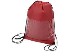 Плед в рюкзаке Кемпинг, красный фото