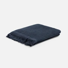 Плед вафельный Molti Elenglect, темно-серый фото