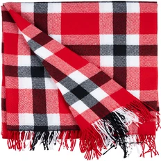 Плед «Валдай», красный фото